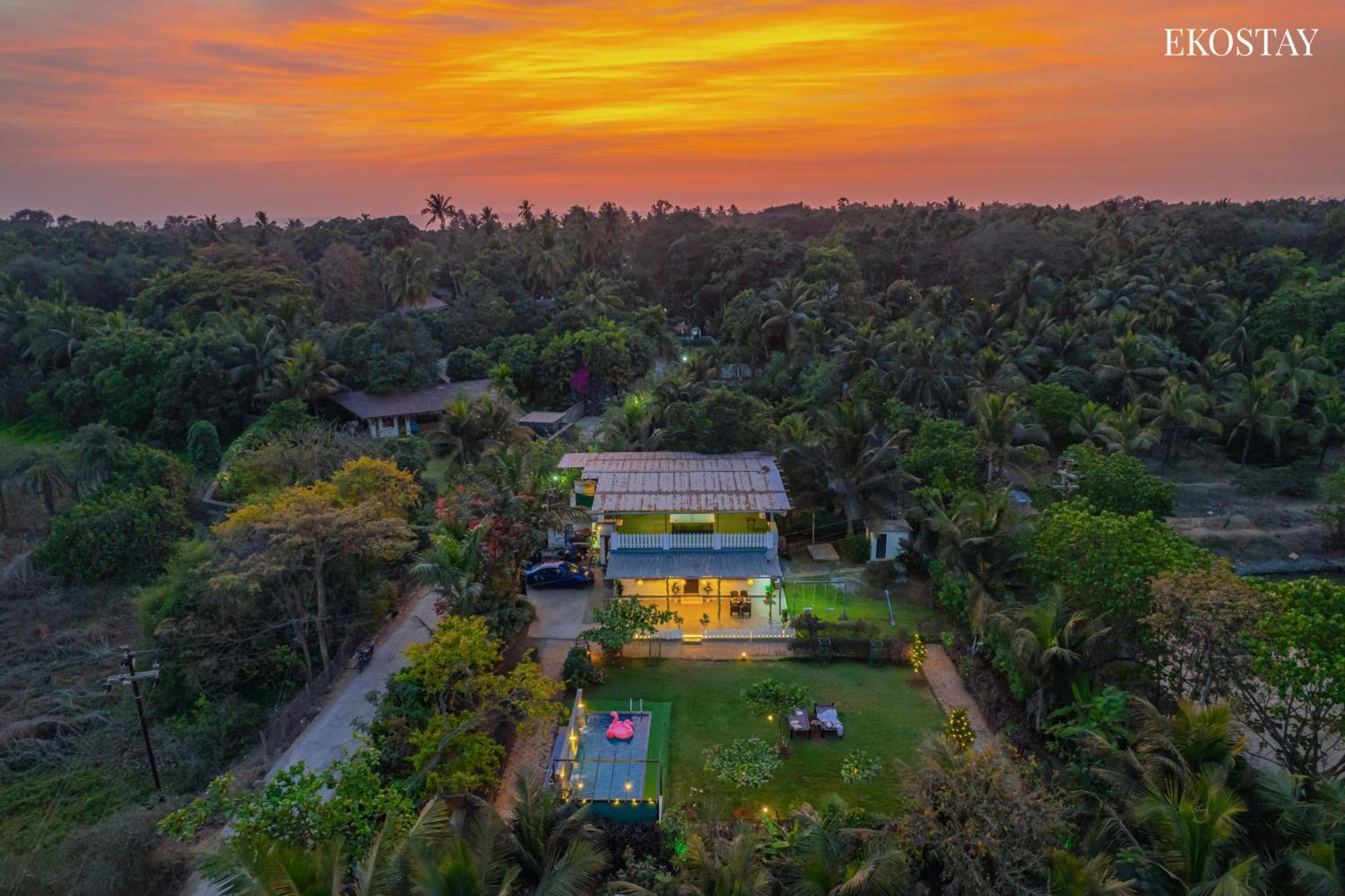 Eko Stay- Panorama Villa Alībāg Exterior foto